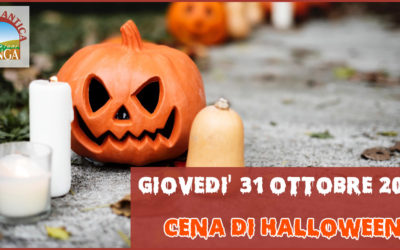 Giovedì 31 Ottobre – Cena di Halloween