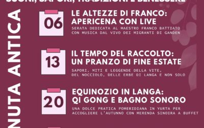 EVENTI DI SETTEMBRE 2026
